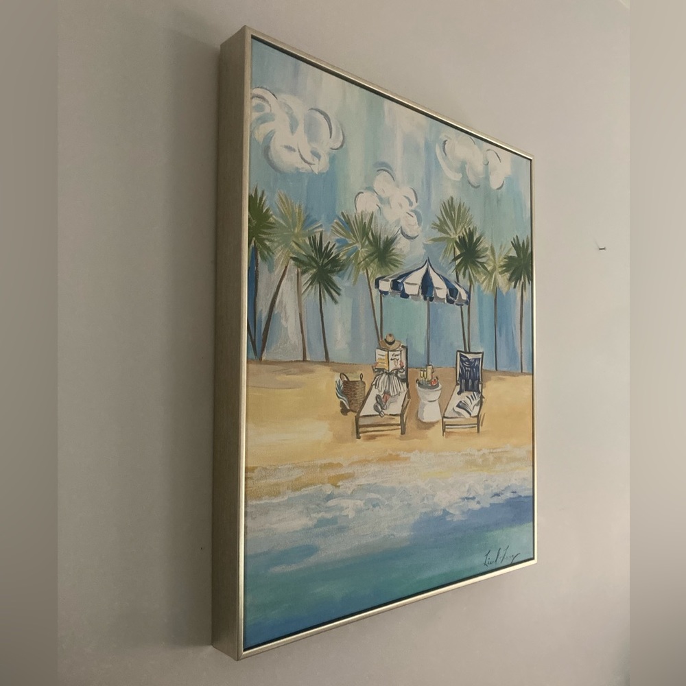 Colleen Karis Art - Lady on Beach